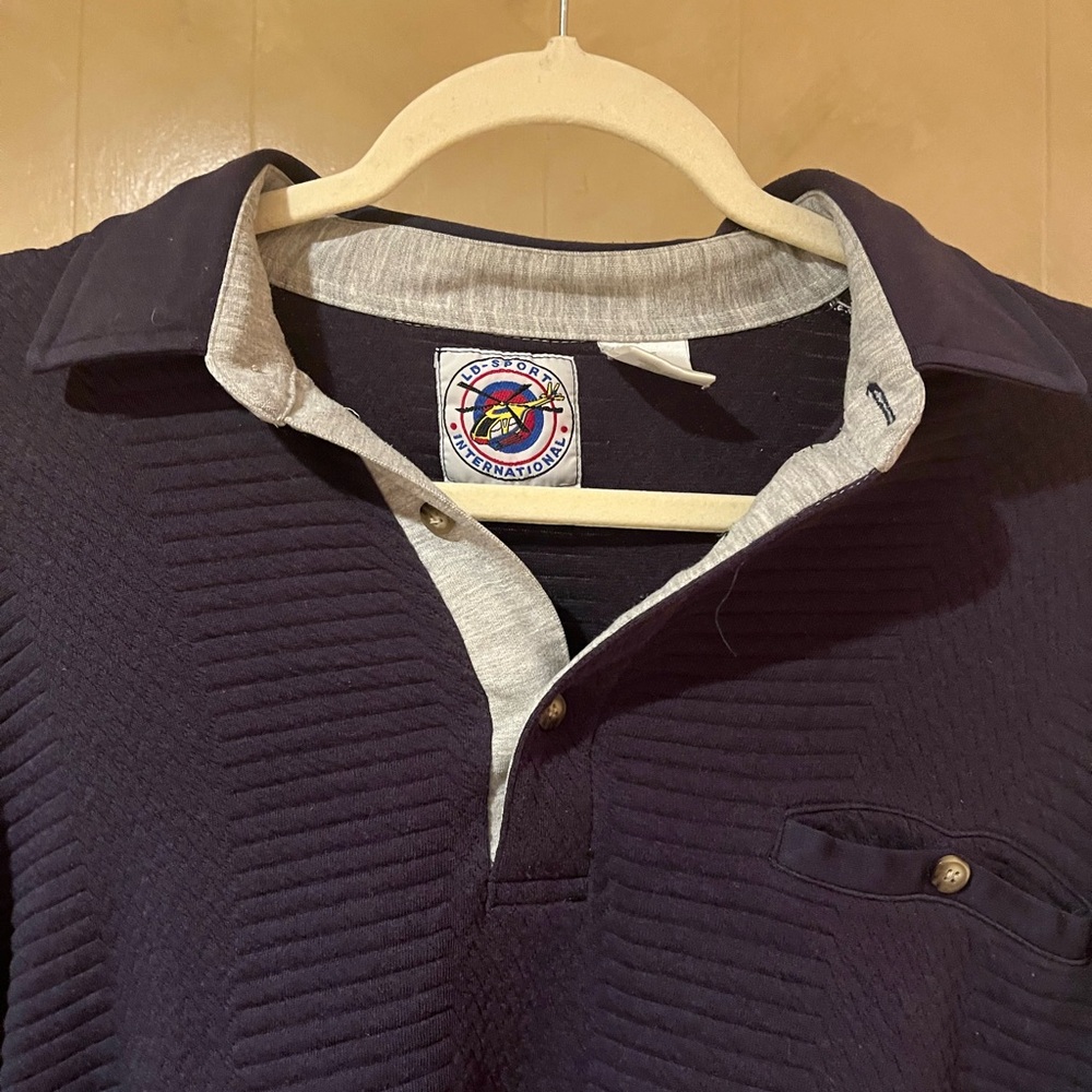 3/4 Button Sweater - Picture 2 of 3